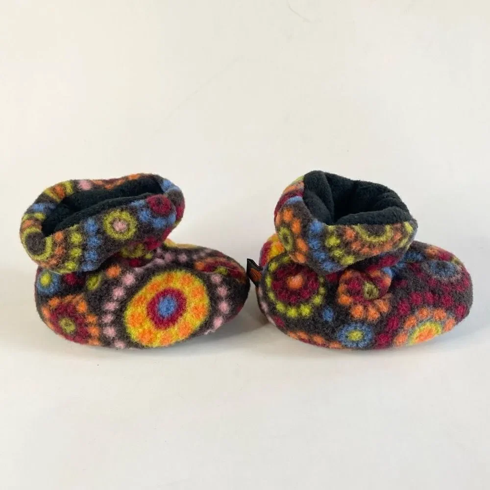 Acorn Slippers Booties Fleece Infant Baby 0-6 months Boys Girls Unisex
